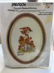 Paragon Peasant Girl Hummel Stitchery Crewel Kit #0232R In original packaging