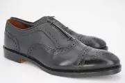 NEW WITH BOX | $395 ALLEN EDMONDS 9 C STRAND BLACK LEATHER FULL BROGUE CAP TOE