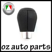 AUTOTECNICA UNIVERSAL FIT MONZA LEATHER SERIES GEAR SHIFTER KNOB MANUAL