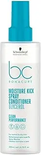 [Schwarzkopf] Professional Bonacure Moisture Kick Spray Conditioner Leave In Spray Normal Dry Hair Vegan Care Boost Complex Hydrating Detangling 200 ml
