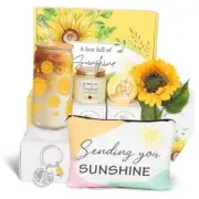 Birthday Gifts for Women, Get Well Soon Gifts Sending sunflower(transparent)