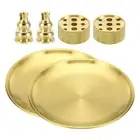 Incense Holder Kit 2set Incense Stick Holder Incense Burner Ash Catcher 2 Styles