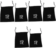 Beavorty 3sets Hair Dryer Bag Travel Bag Drawstring Hair Dryer Storage Organizer Waterproof Personal Items 2pcs*3
