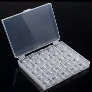 Bobbins Spools Case Empty Plastic 25pcs Storage Box Sewing Machine Accessories