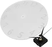 Homoyoyo Flexible Silicone Mold Kit DIY Epoxy Resin Clock Numerals Easy to Use Home Decor Accessory