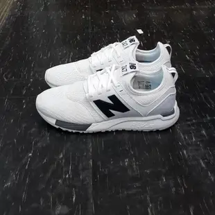 全新正品  new balance nb 247 WRL247SB 白色 黑白 白底黑字 男女款