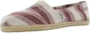 [TOMS] Women's Classics Umbrella Stripe Shoe Shiraz Size 5 B(M) US