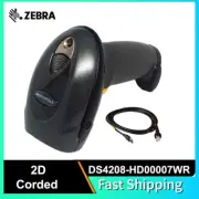 Zebra DS4208-HD00007WR High-Density 2D Imager Handheld Barcode Scanner w/ Cable