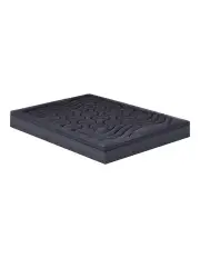 [Giselle Bedding] 3-Zone Pillowtop King Single Mattress Topper in Charcoal