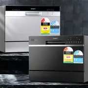 Devanti 6 Place Settings Benchtop Dishwasher