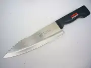 Nikken Japan Chef/ Fish Knife With Special Scaler/ Saw Tip 7" Hi Carbon SS 17 cm