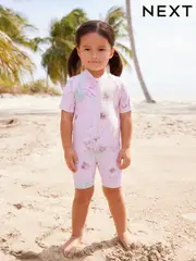 Pink Peony Sunsafe Swimsuit (3mths-10yrs) (N01199) | $28 - $33