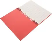 Totority Professional Music Learning Loose Leaf Notebook B5 Size Paper Stave Music Composition Vintage Look Books