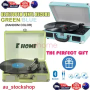 NEW Vintage Turntable,3 Speed Vinyl Record Player with Built-in Stereo Speakers