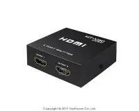 在飛比找Yahoo!奇摩拍賣優惠-【含稅】HDMI-P01 一對二HDMI分配器/高清4K信號