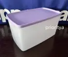 Tupperware Freezer It Mates Plus Medium Deep Rectangular Container 12c Lavender