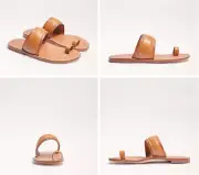 Sam Edelman Margit Brown Multi Leather Toe Loop Sandal Womens US sizes 6-10/NIB