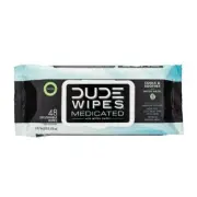 Medicated Flushable Wipes Fragrance Free 48 Count