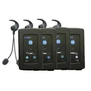 4 User Full Duplex Bluetooth Football Soccer Referee Intercom Headphone Kit