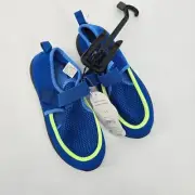 NEW Wonder Nation Boys Kids Youth Water Swim Shoes Blue Size 13-1