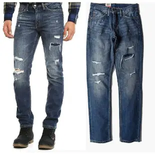 【Ash Co.】美版Levi's Men's 511 Slim Fit  511-2383 水洗破壞 levis