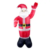 在飛比找蝦皮購物優惠-充氣聖誕老人聖誕節派對佈置 2.4米充氣聖誕老公公