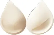 [Perfeclan] 2x Womens Bra Inserts Pads Bra Cups,Bikini Replacement,Swimwear Push up Soft Breathable Breast Cups Bra Accessories for Women