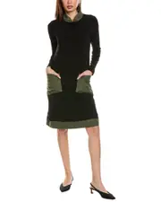 Joseph Ribkoff Mixed Media Shift Dress