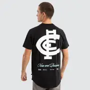 [Nena and Pasadena AFL] Carlton Blues AFL Prime Tee Jet Black