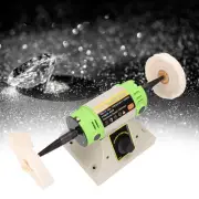 Desktop Double Head Bench Polisher Grinder Jewelry Buffer Machine(EU Plug) US