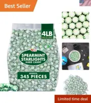 Spearmint Mints Starlight - 4 Pounds - Big Bulk Hard Candies - Mint Candy - G...