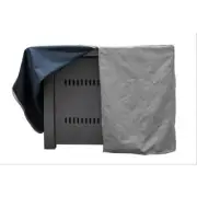 Unbranded Fire Pit Covers 28"X39"X39" Gray Square Fire Pit Commercial Cover