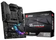 MPG B550 Gaming Plus Computer Gaming Motherboard (AMD AM4, Ryzen 5000 & 3000 ...