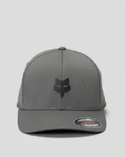 [Fox] Fox Men's Head Tech Flexfit Cap in Steel Grey Size Large/XL L/XL Steel Grey