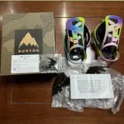 Burton virgilabloh collaboration Snowboard bindings S Size RAINBOW Strap JP s