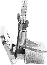 SHINEOFI Silk Hinge Clamp Zinc Plated for Frame Alignment Diy Hinge Clamp Tool Silver