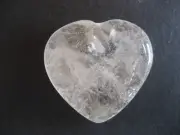 Natural Clear Quartz Heart Protection Energy Healing Crystal Chakra Gemstone