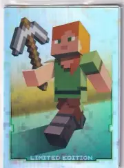 Panini Minecraft Adventure Trading Cards Item Card No. Alex Limited Edition