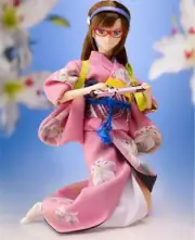Takara Tomy Makinami Mari Illustrious Kimono Sword Figure Evangelion From Japan