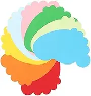 Beatifufu 72pcs Kindergarten Paper Cutouts for Classroom Decor Unique Paper Cutouts for Rooms and Festivals to Decorations