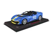 1:18 BBR Ferrari 812 Competizione A Spider #112 2022 With Showcase P18209Q Model