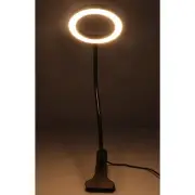 Clip On LED Light 3 Color 10 Brightness Flexible Gooseneck USB Powered LED