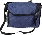 SOESFOUFU Walker Storage Bag Wheelchair Utility Bag Walker Accessories for Seniors Wheelchair Accessories Bags Wheelchair Organiser Walker Basket Wheel Chair Bag Walker Pouch Plastic Navy
