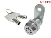 LOT OF 80 5/8" Tubular Cam Lock; 90 degree and 2 key pull，all keyed alike