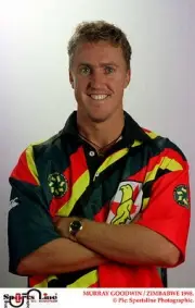 Murray Goodwin Zimbabwe 1998 Old Player Cricket Photo