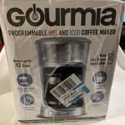 Gourmia Programmable 12 Cup Hot And Iced Coffee Maker New Open Box