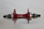 Origin8 Fixie/Fixie Rear Hub High Flange Bolt on Red 32 hole HB4