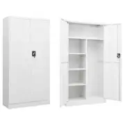 Tall File Cabinet Storage Locker Lock Office Study School Filing Cupboard Steel