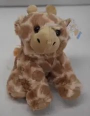 GOFFA Small 7" Giraffe Plush Brown & White Stuffed Animal Fuzzy Soft Toy 793