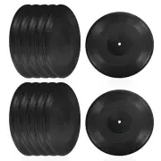 Blank Vinyl Records, 12 Inch CD Fake Vinyl Records for Wall Decor, 48 Pack